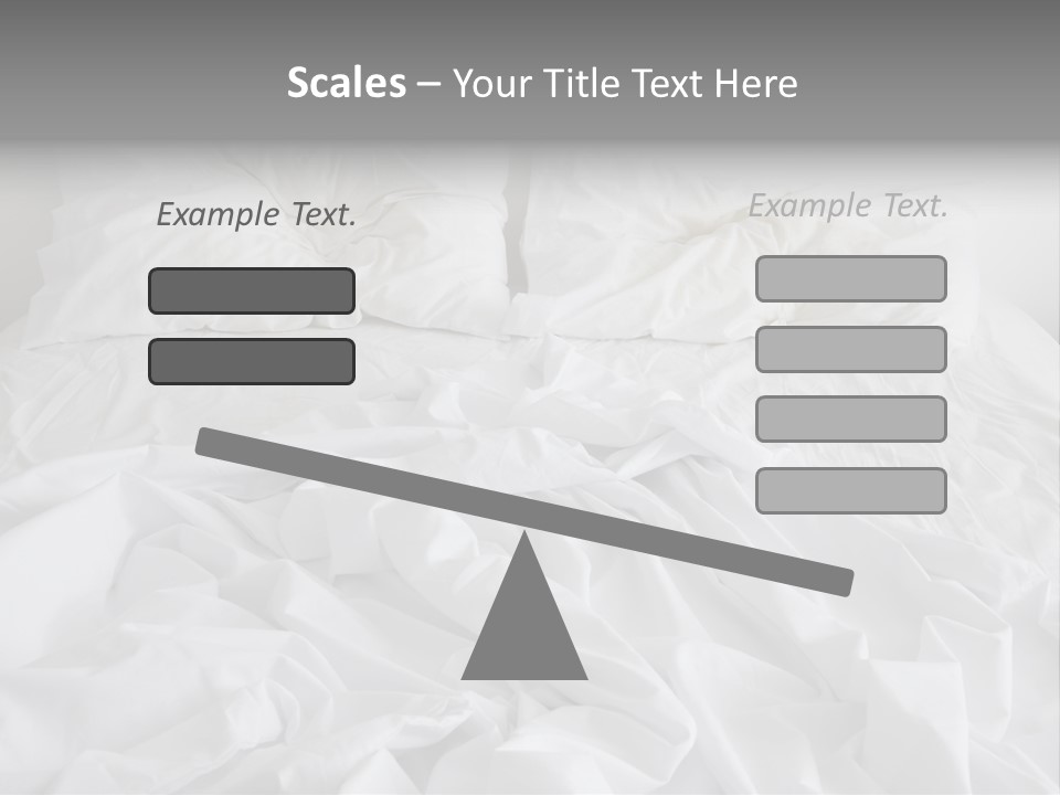 Messy Crumpled Apartment PowerPoint Template