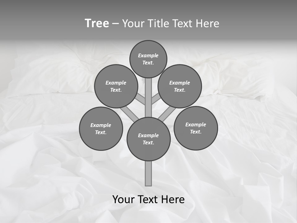 Messy Crumpled Apartment PowerPoint Template