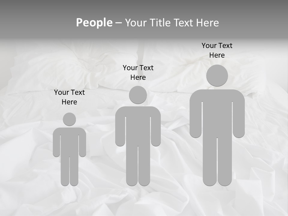 Messy Crumpled Apartment PowerPoint Template