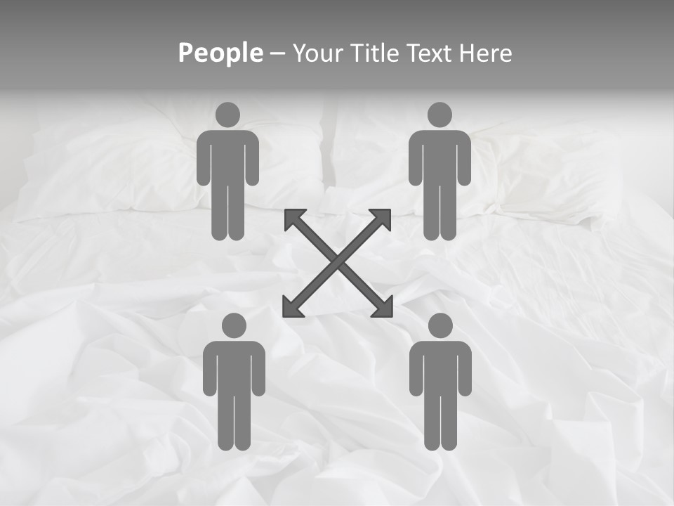 Messy Crumpled Apartment PowerPoint Template