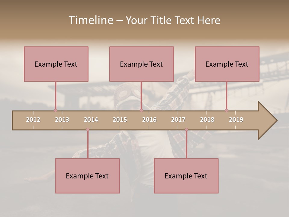 Boy Aviation Copilot PowerPoint Template