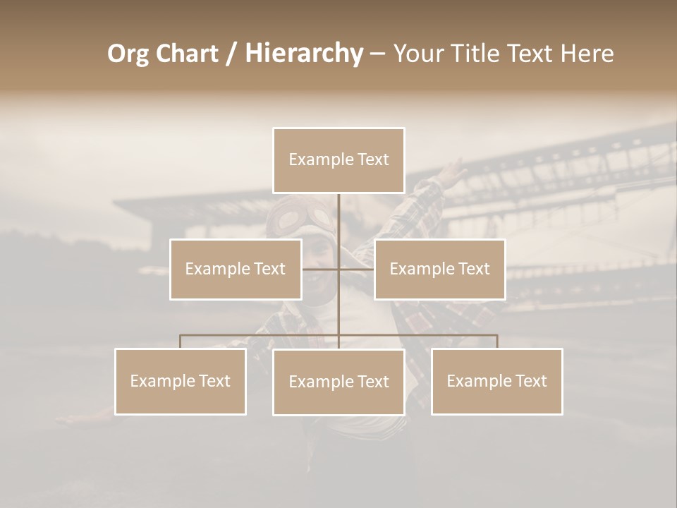 Boy Aviation Copilot PowerPoint Template