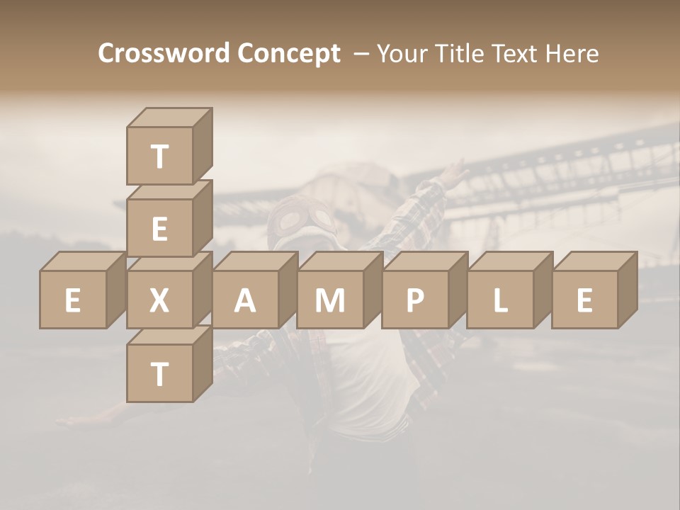 Boy Aviation Copilot PowerPoint Template