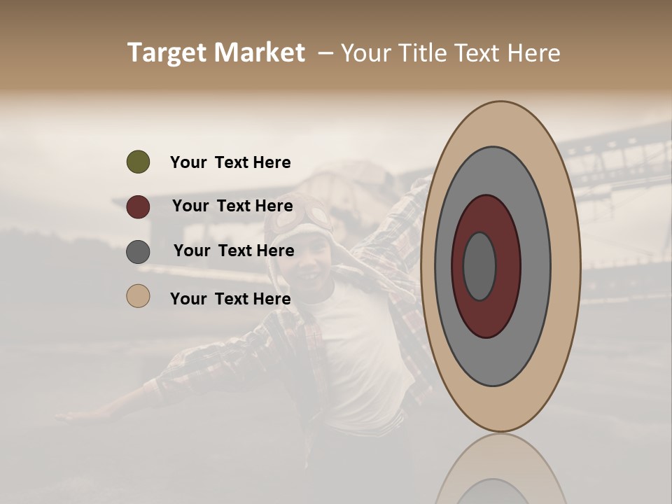 Boy Aviation Copilot PowerPoint Template