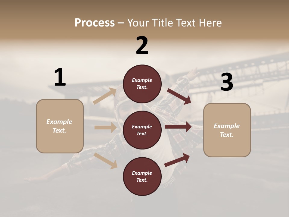 Boy Aviation Copilot PowerPoint Template