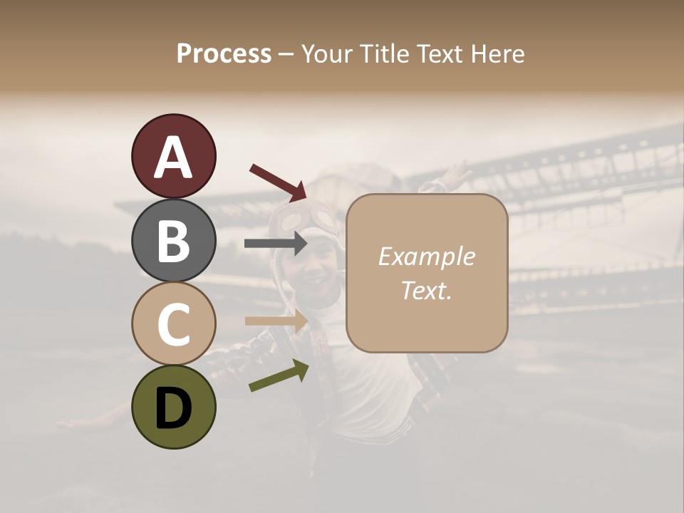 Boy Aviation Copilot PowerPoint Template