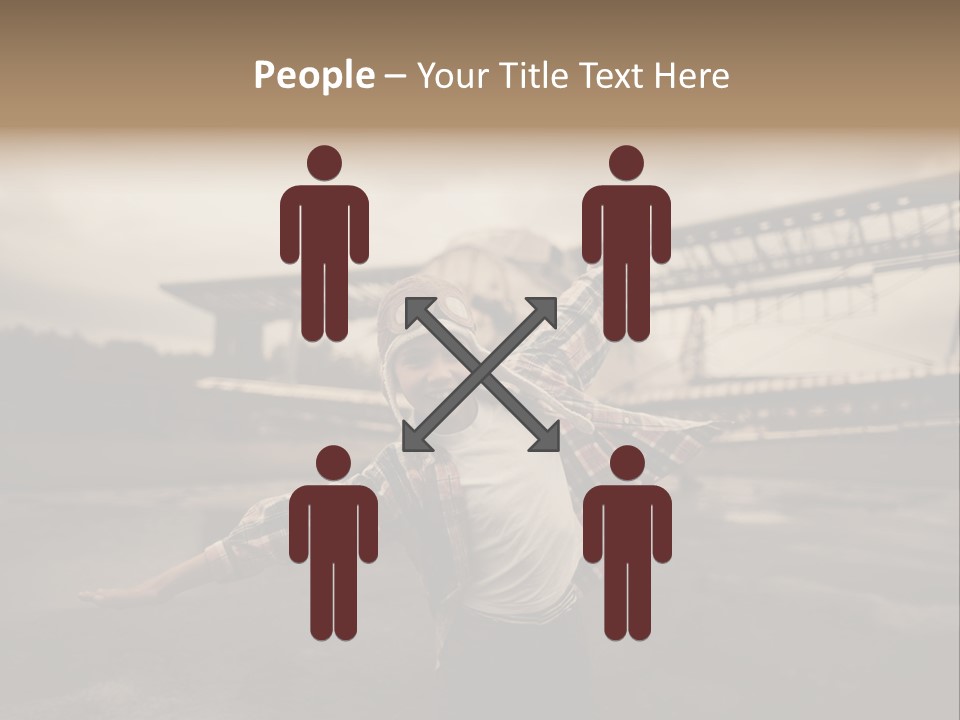 Boy Aviation Copilot PowerPoint Template