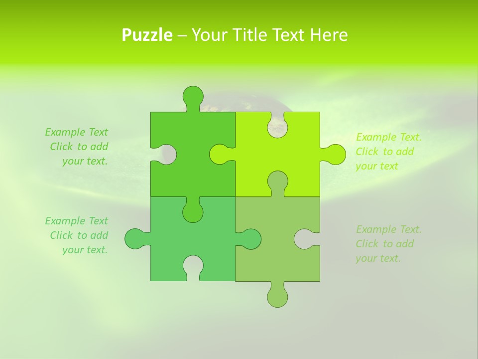 Textured Leaf Transparent PowerPoint Template