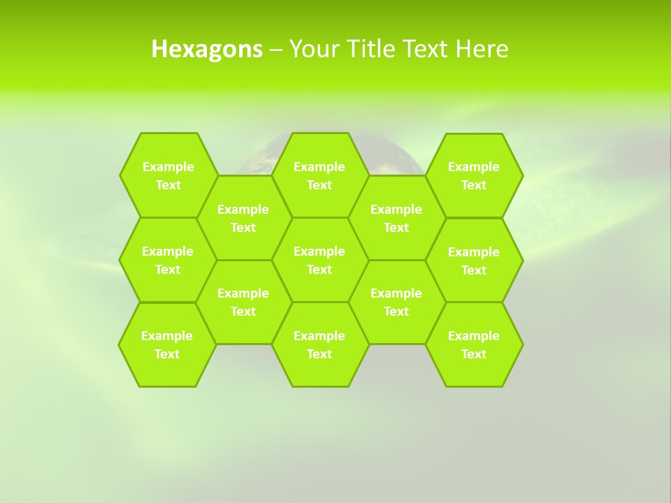 Textured Leaf Transparent PowerPoint Template