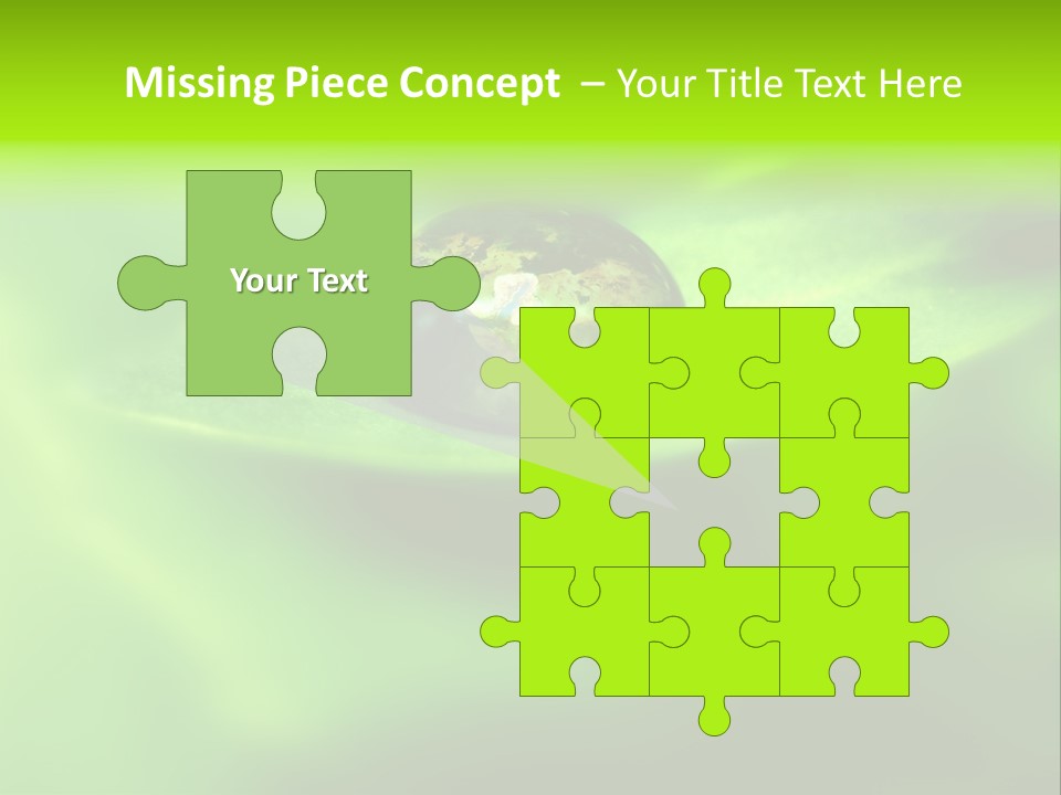 Textured Leaf Transparent PowerPoint Template