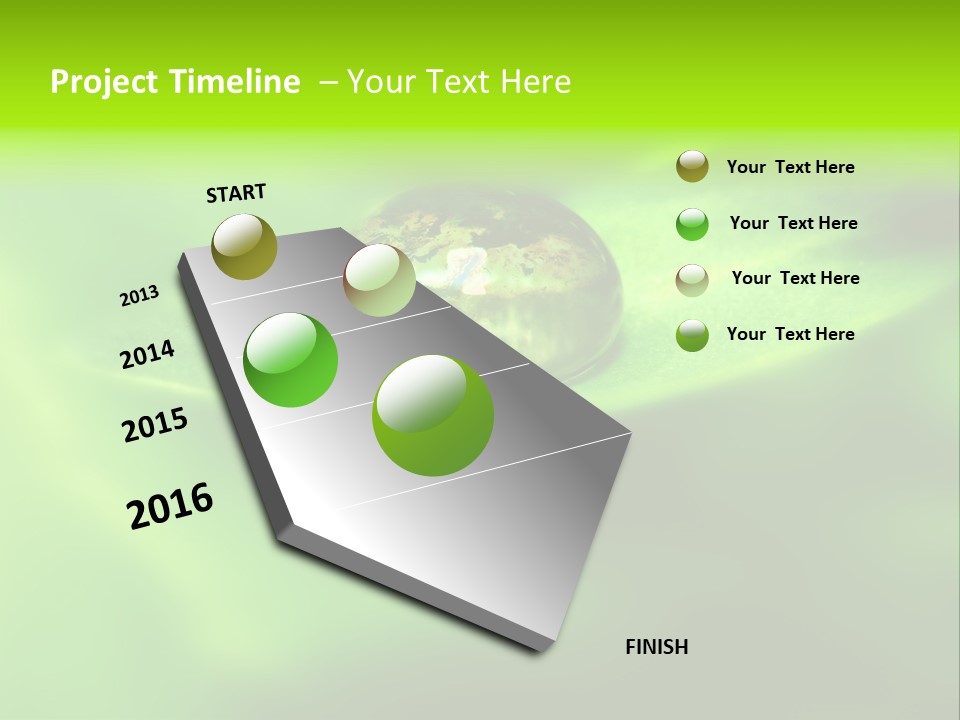 Textured Leaf Transparent PowerPoint Template