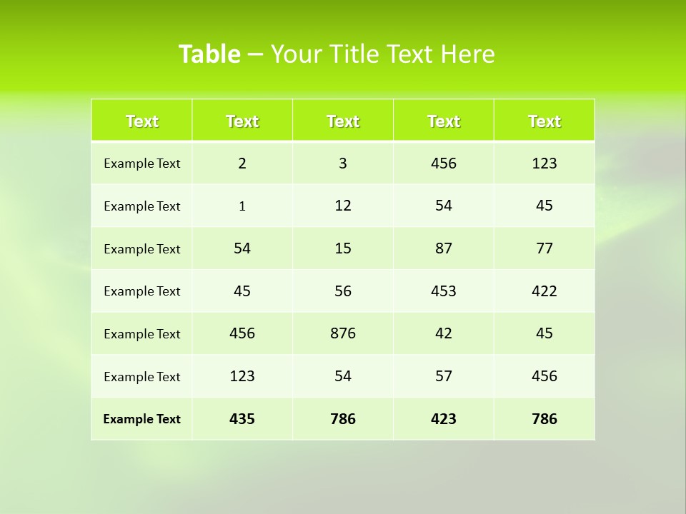 Textured Leaf Transparent PowerPoint Template