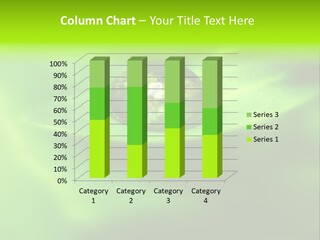 Textured Leaf Transparent PowerPoint Template