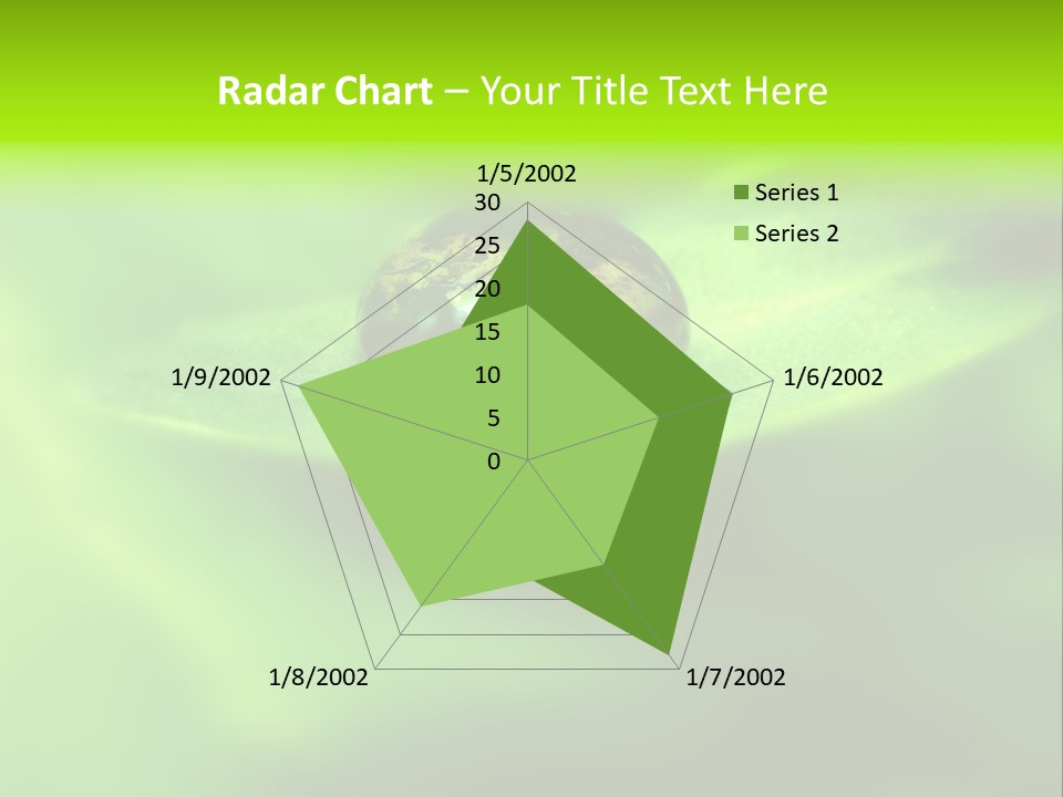 Textured Leaf Transparent PowerPoint Template