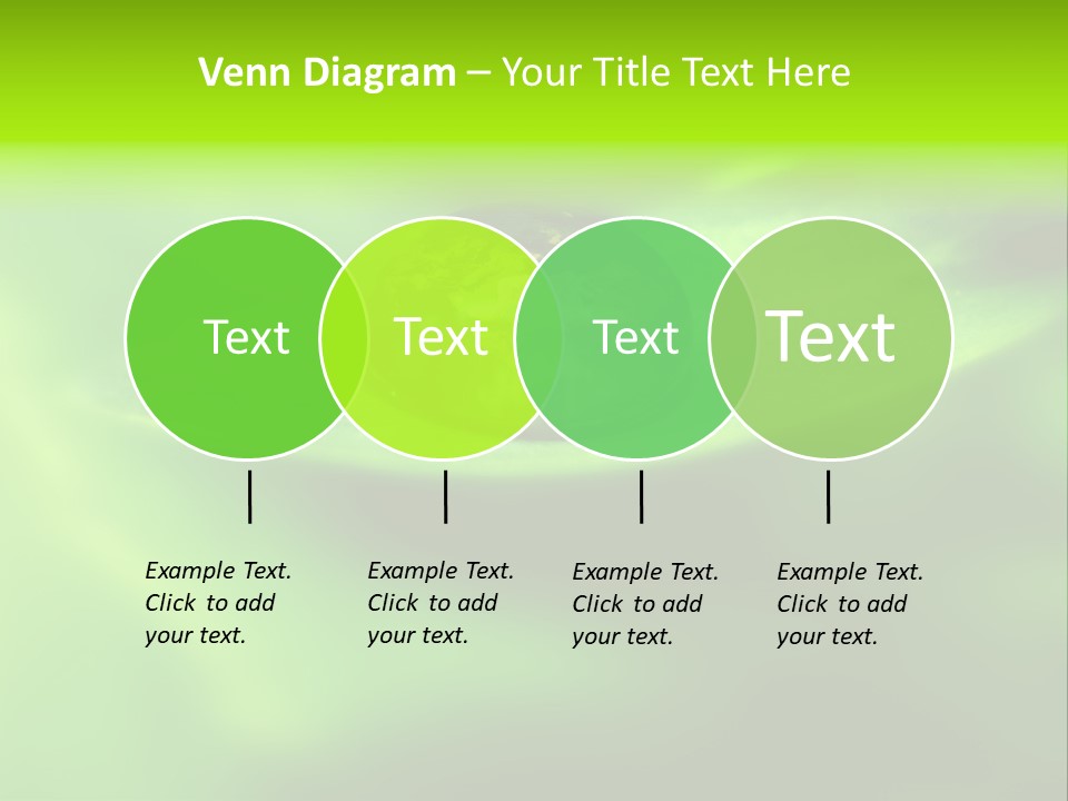Textured Leaf Transparent PowerPoint Template