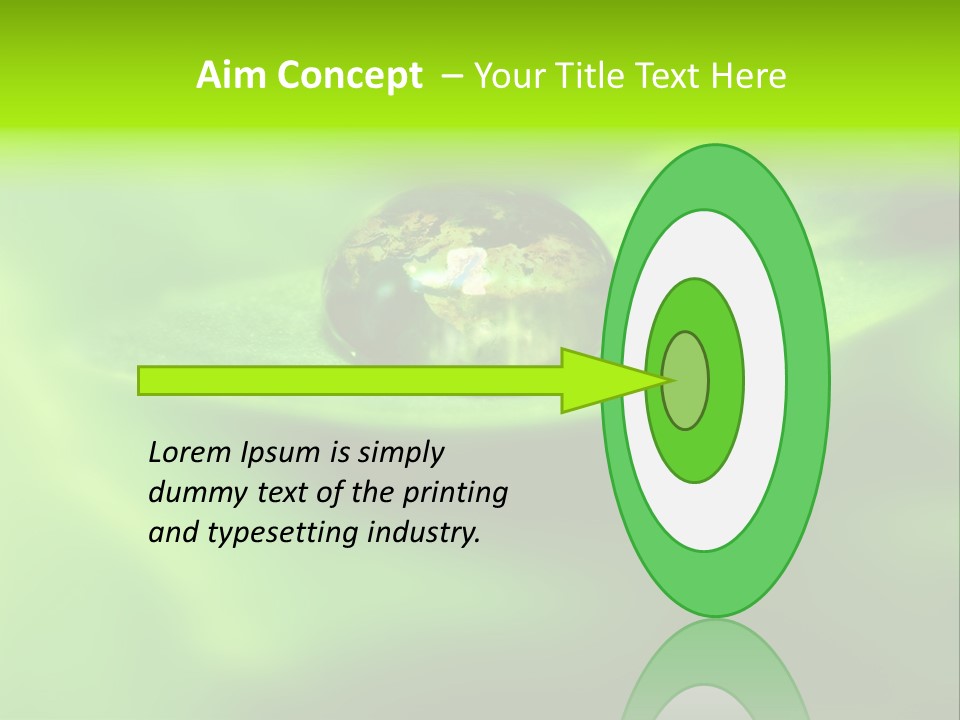 Textured Leaf Transparent PowerPoint Template