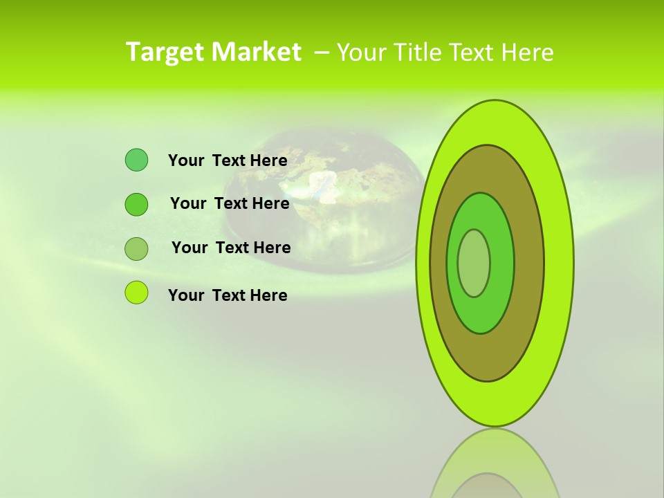 Textured Leaf Transparent PowerPoint Template