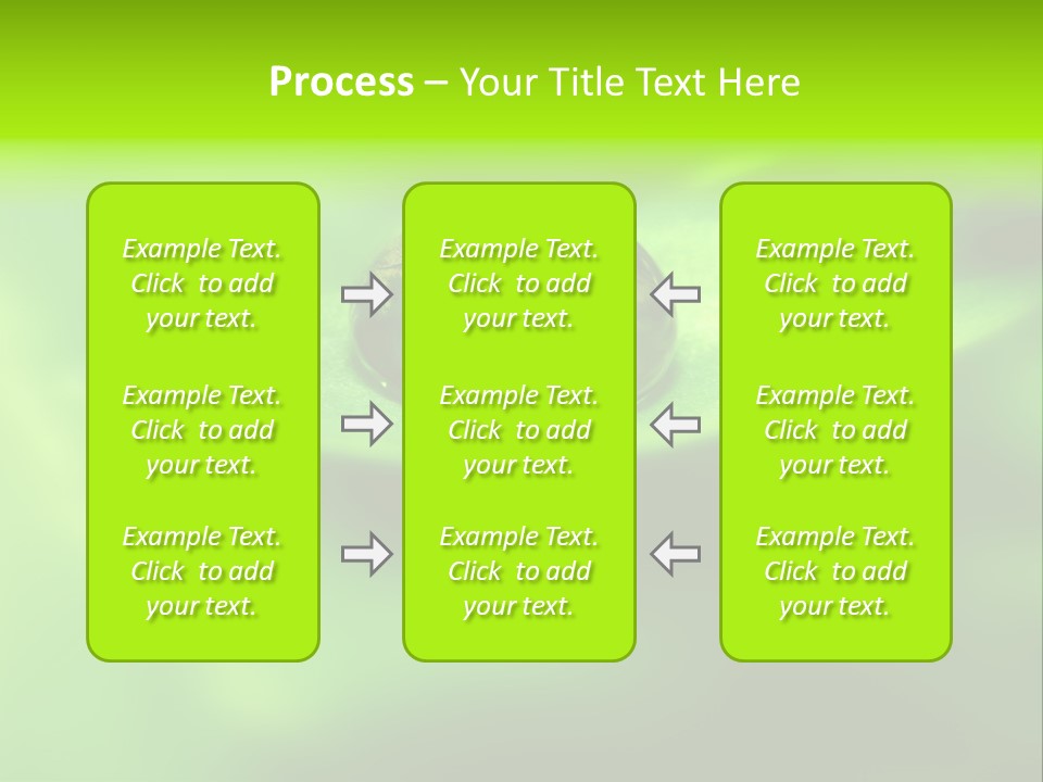 Textured Leaf Transparent PowerPoint Template