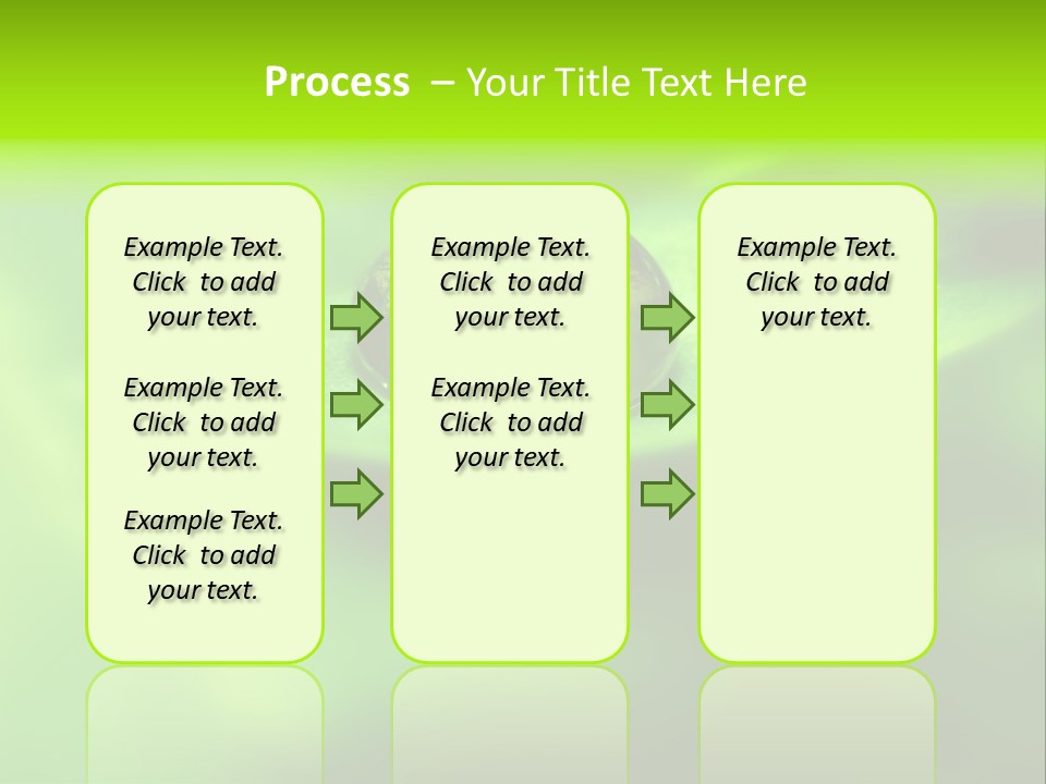 Textured Leaf Transparent PowerPoint Template