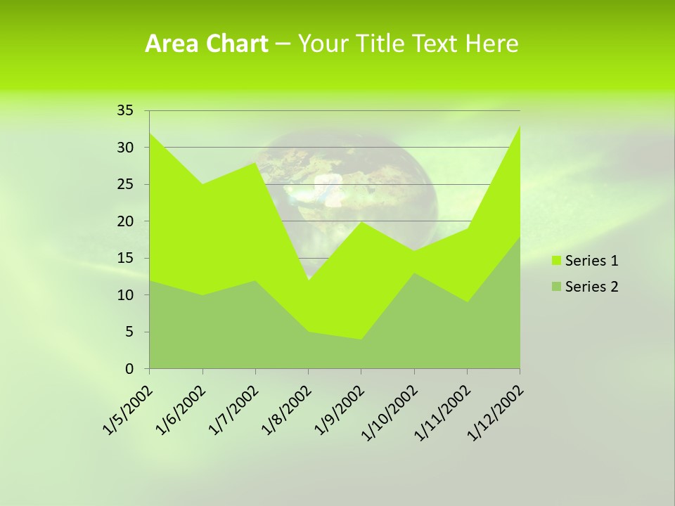 Textured Leaf Transparent PowerPoint Template