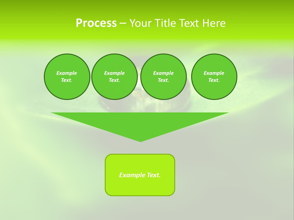 Textured Leaf Transparent PowerPoint Template