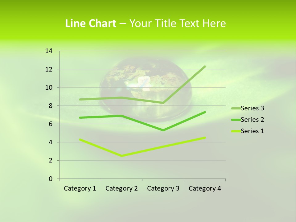 Textured Leaf Transparent PowerPoint Template