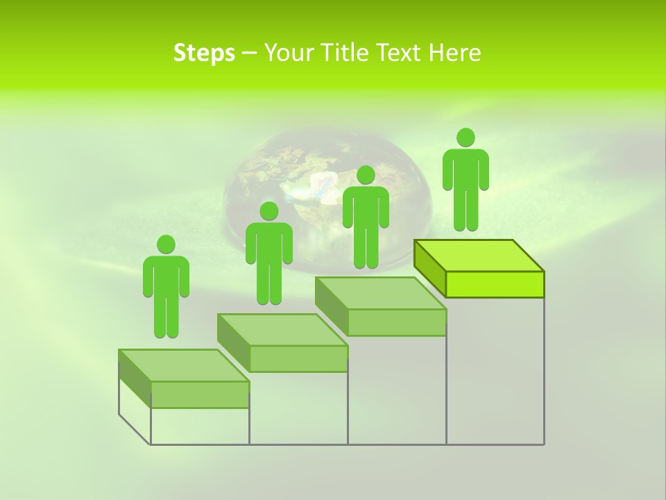 Textured Leaf Transparent PowerPoint Template