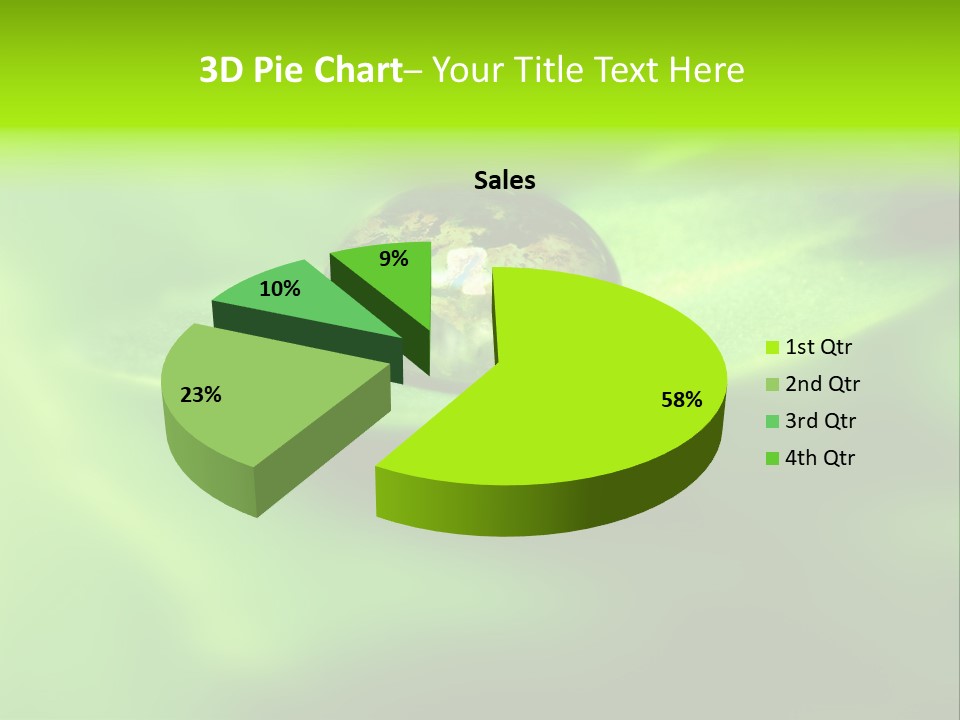 Textured Leaf Transparent PowerPoint Template
