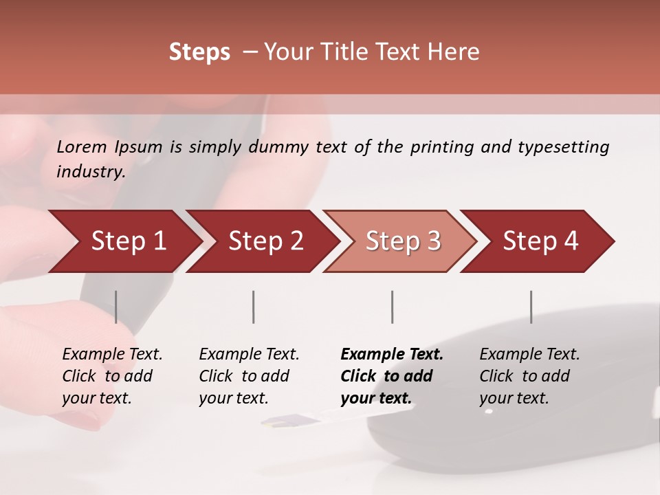 Syringe Apidra Doctor PowerPoint Template