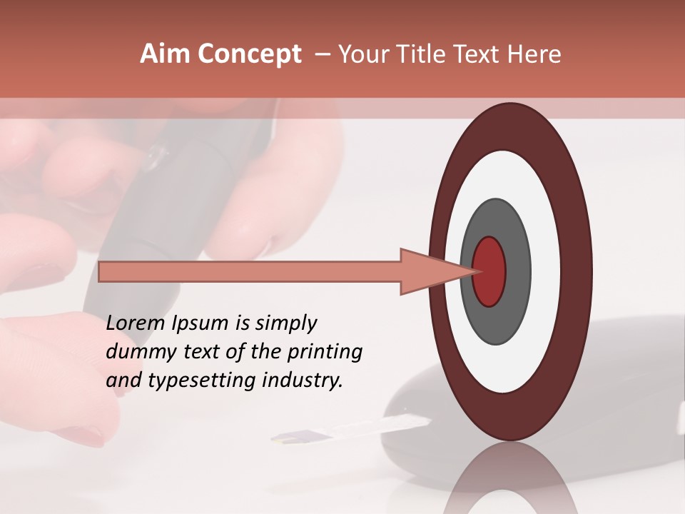 Syringe Apidra Doctor PowerPoint Template