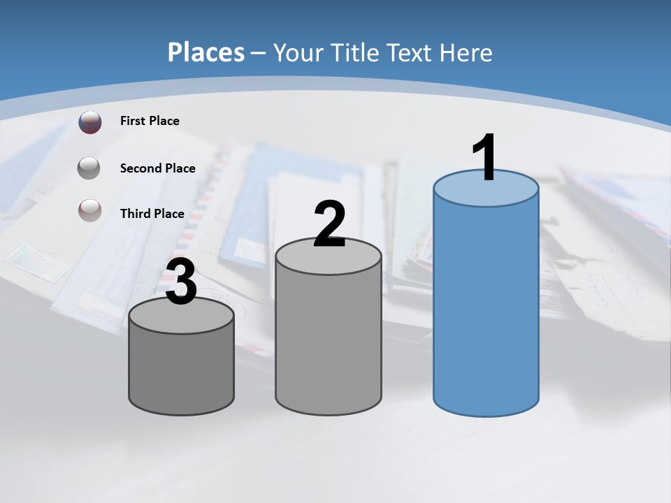 Mail Enveloped Copyspace PowerPoint Template
