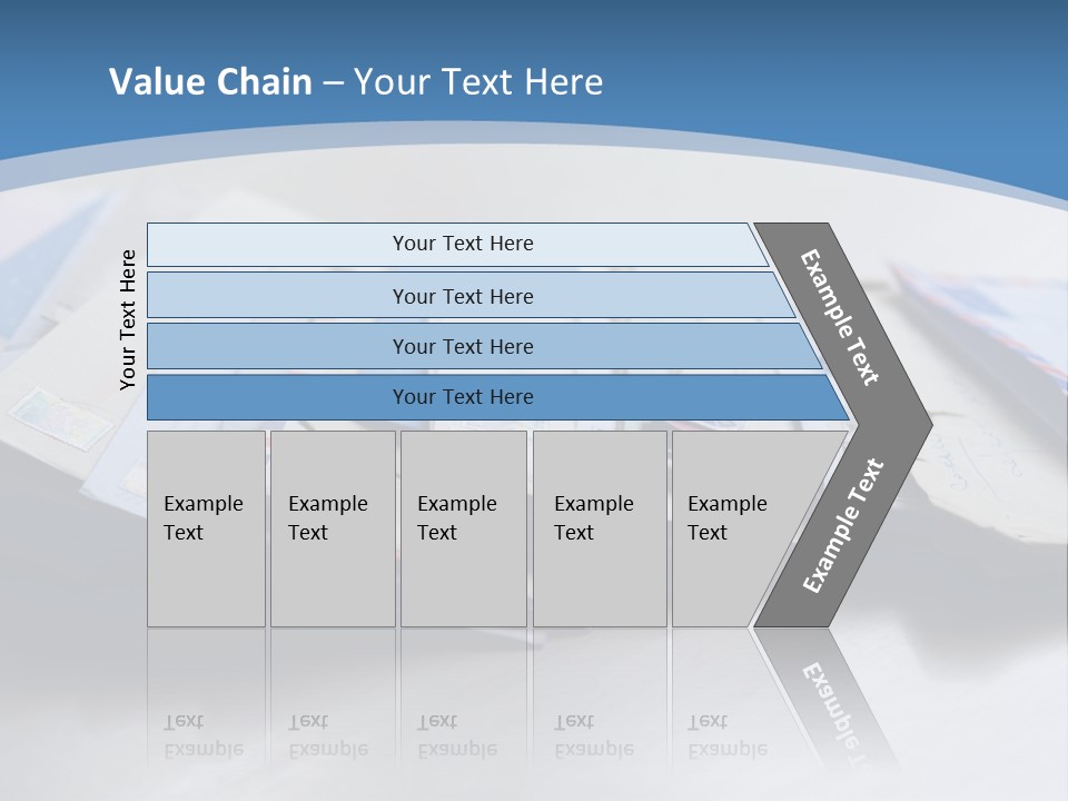 Mail Enveloped Copyspace PowerPoint Template