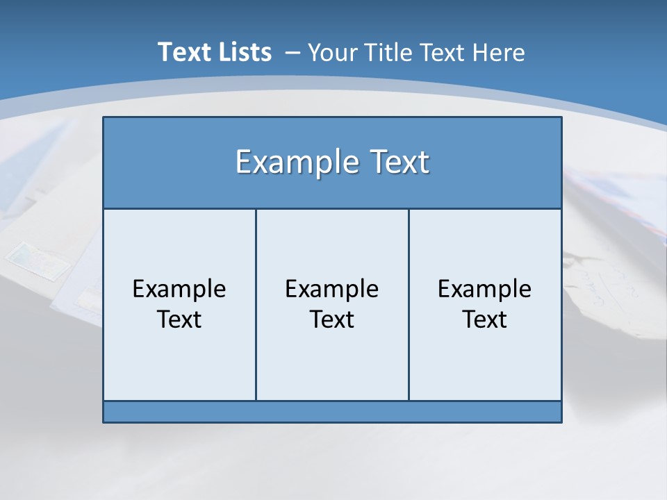 Mail Enveloped Copyspace PowerPoint Template