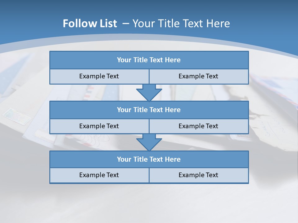 Mail Enveloped Copyspace PowerPoint Template