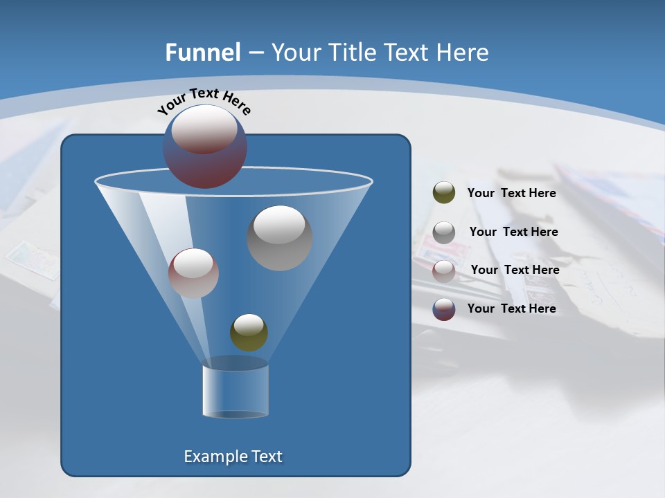 Mail Enveloped Copyspace PowerPoint Template