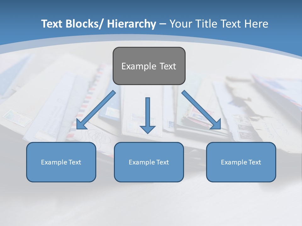 Mail Enveloped Copyspace PowerPoint Template