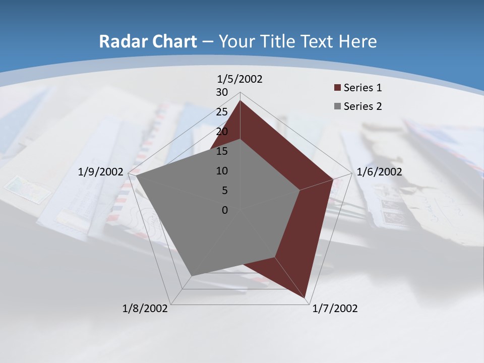 Mail Enveloped Copyspace PowerPoint Template