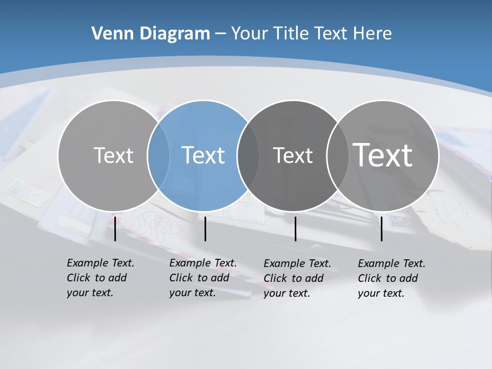Mail Enveloped Copyspace PowerPoint Template