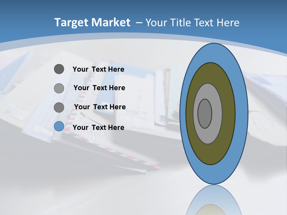 Mail Enveloped Copyspace PowerPoint Template