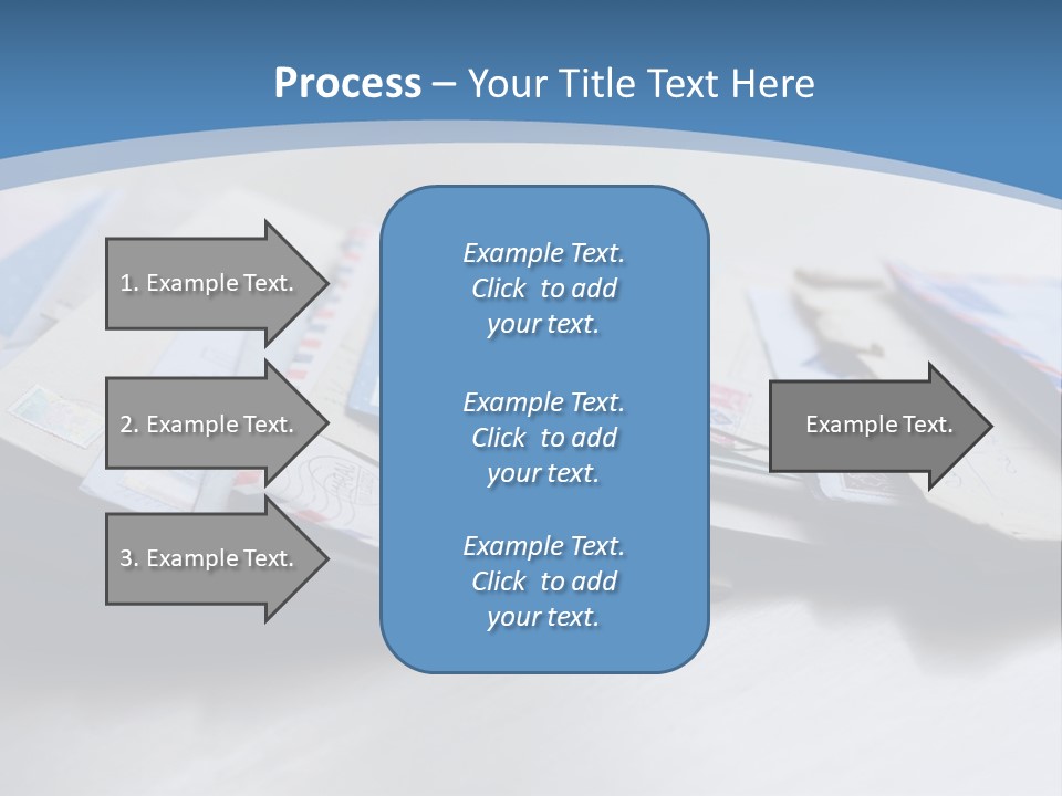 Mail Enveloped Copyspace PowerPoint Template