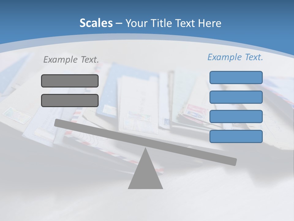 Mail Enveloped Copyspace PowerPoint Template