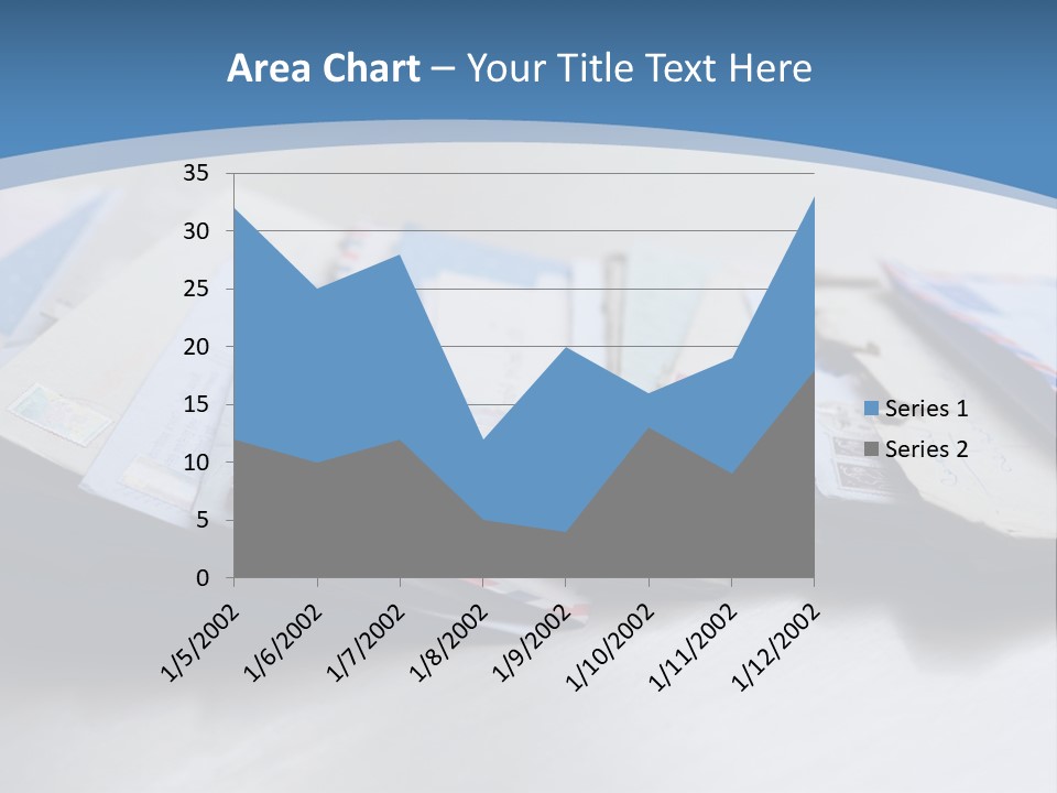 Mail Enveloped Copyspace PowerPoint Template