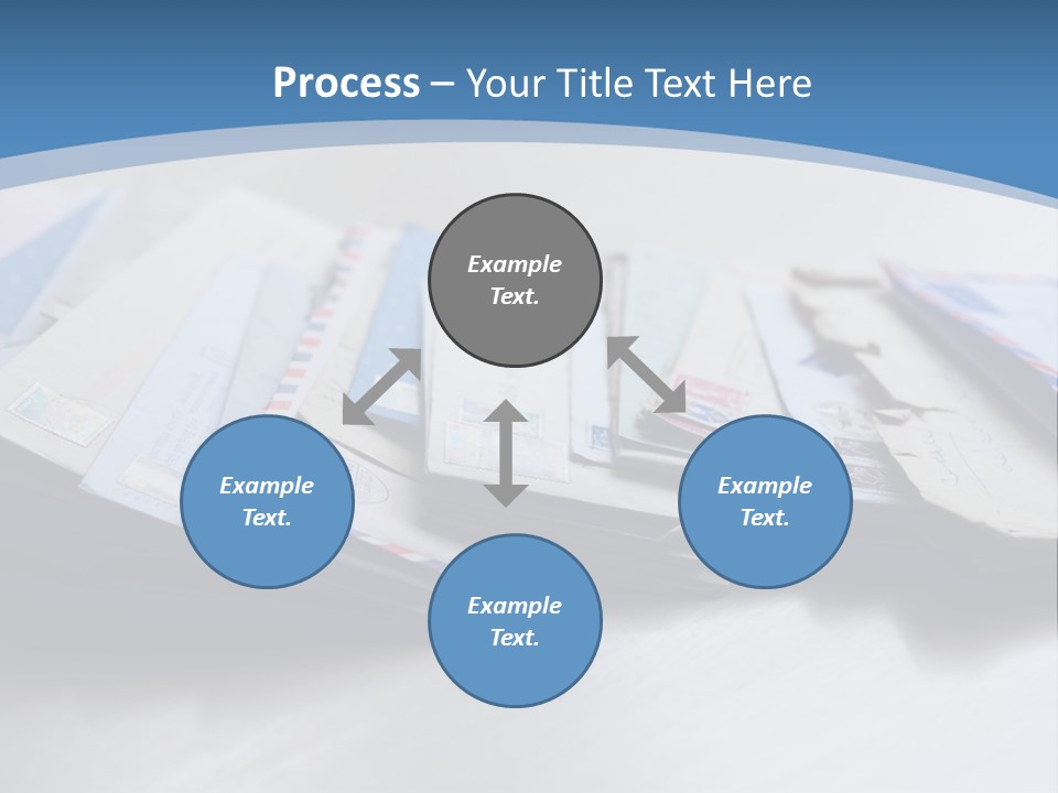 Mail Enveloped Copyspace PowerPoint Template