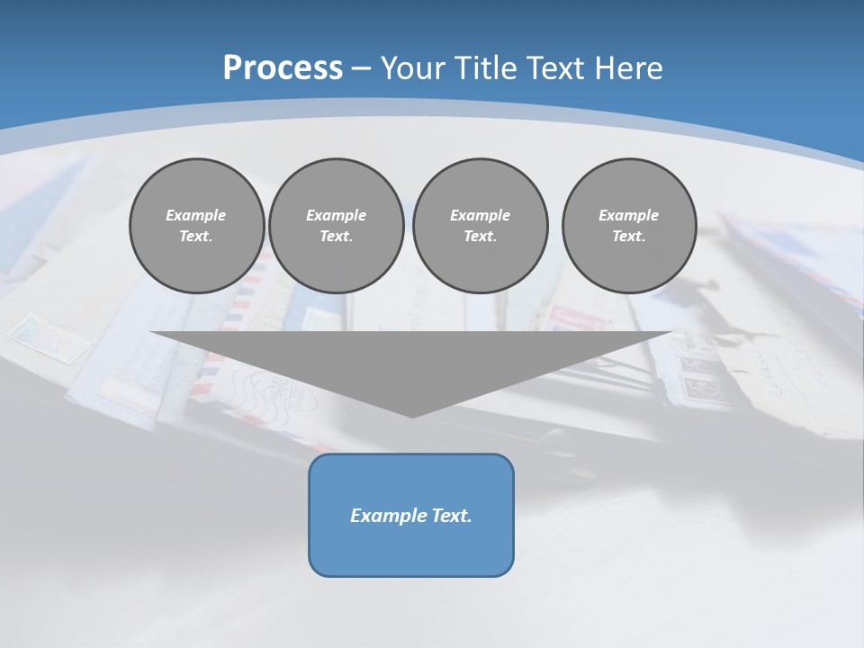Mail Enveloped Copyspace PowerPoint Template