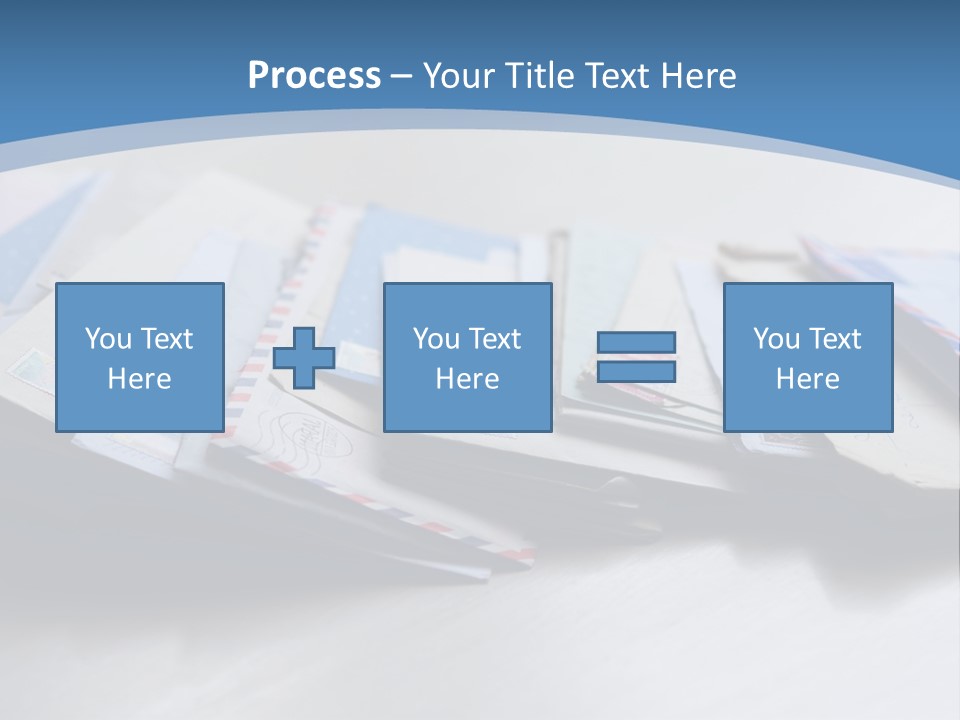 Mail Enveloped Copyspace PowerPoint Template