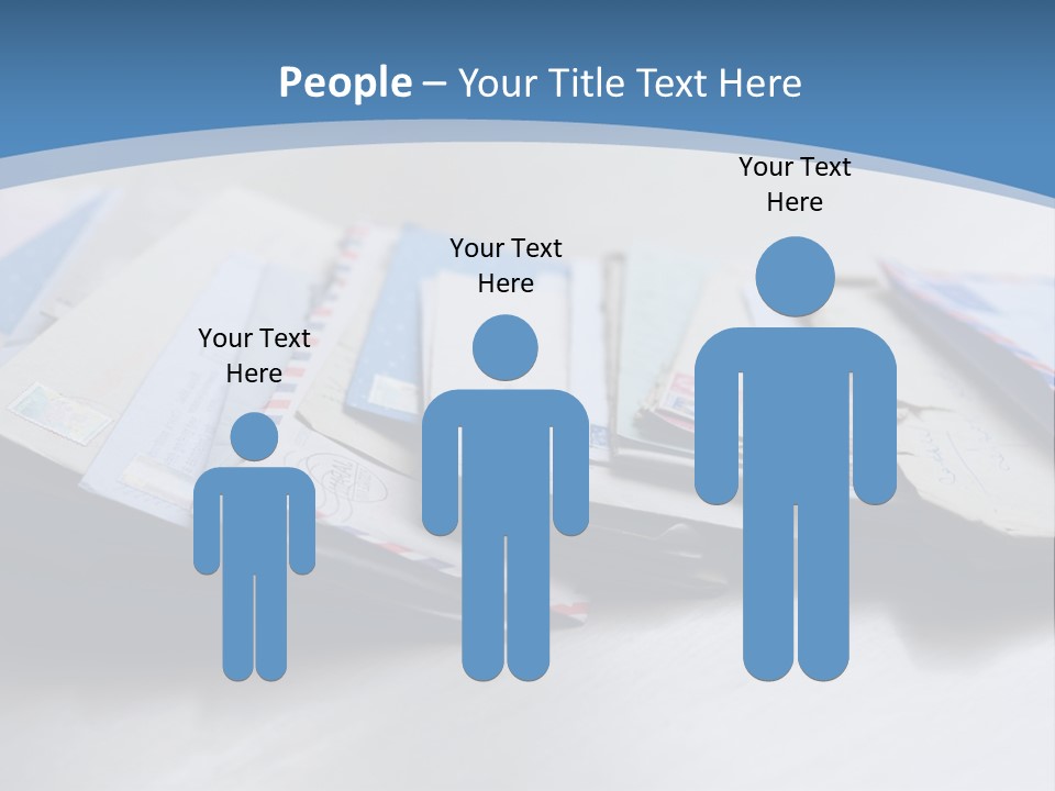Mail Enveloped Copyspace PowerPoint Template