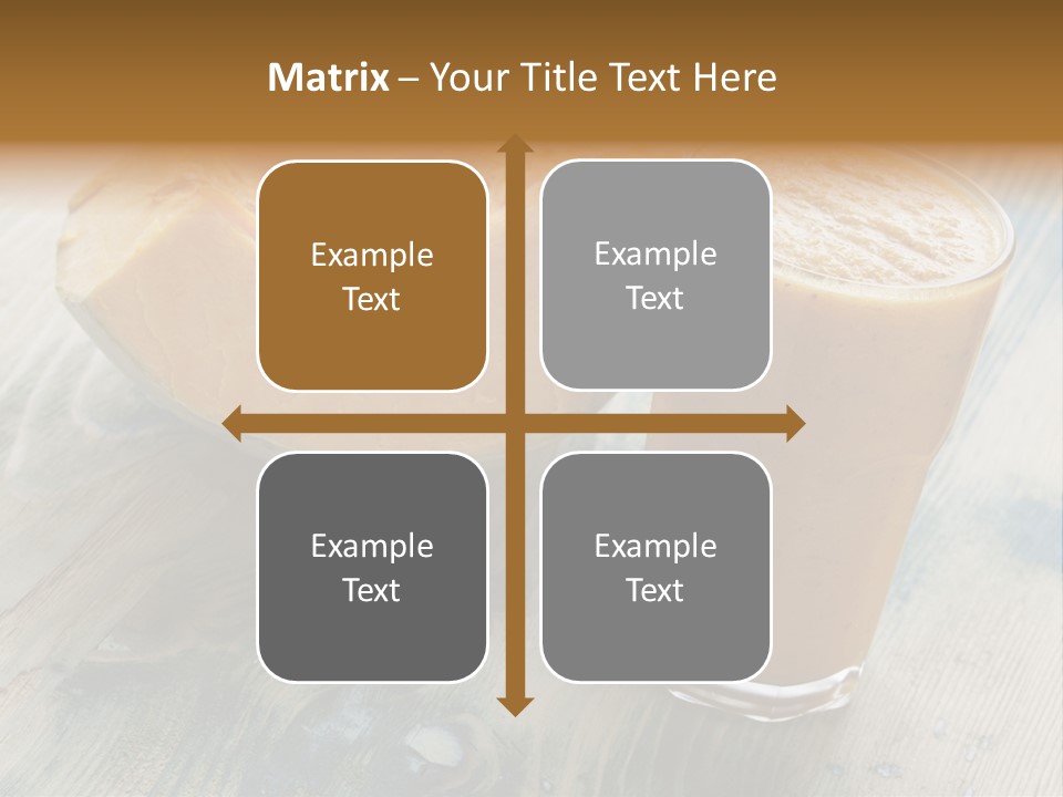 Breakfast Gourmet Nutrient PowerPoint Template