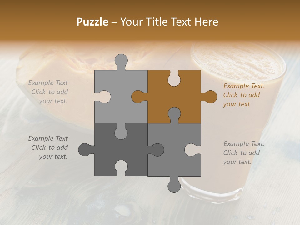 Breakfast Gourmet Nutrient PowerPoint Template