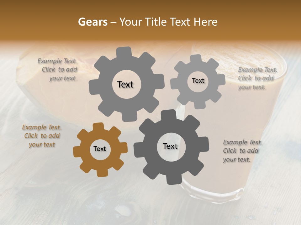 Breakfast Gourmet Nutrient PowerPoint Template