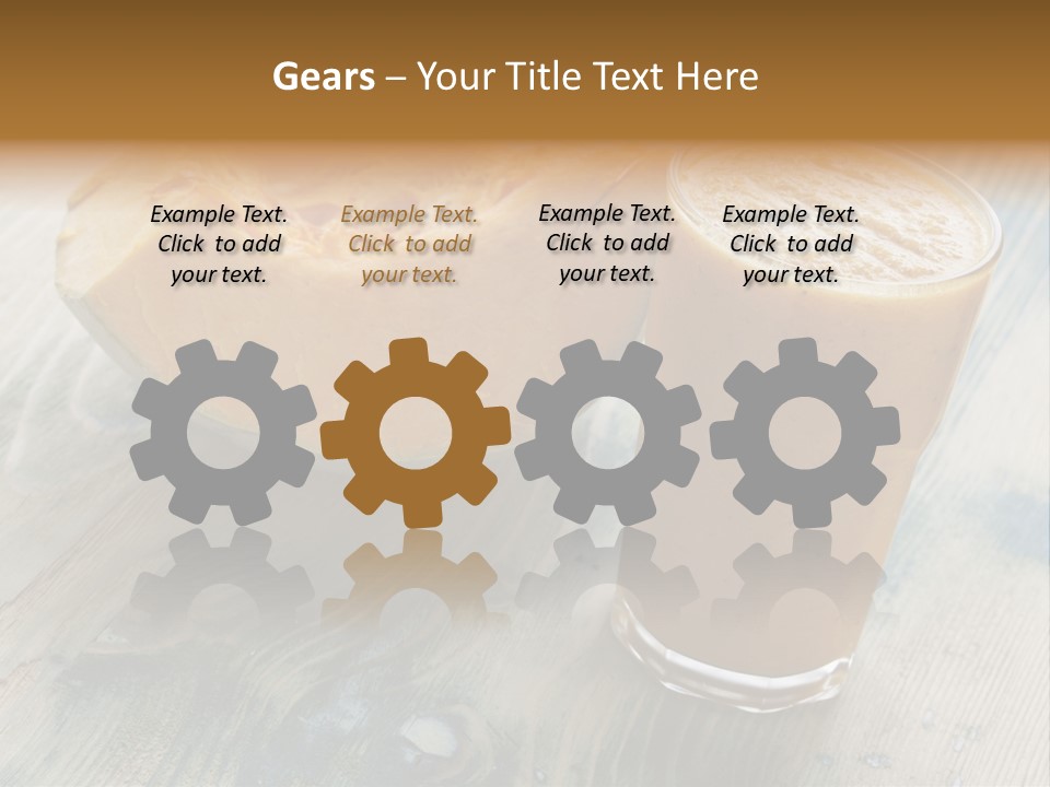 Breakfast Gourmet Nutrient PowerPoint Template